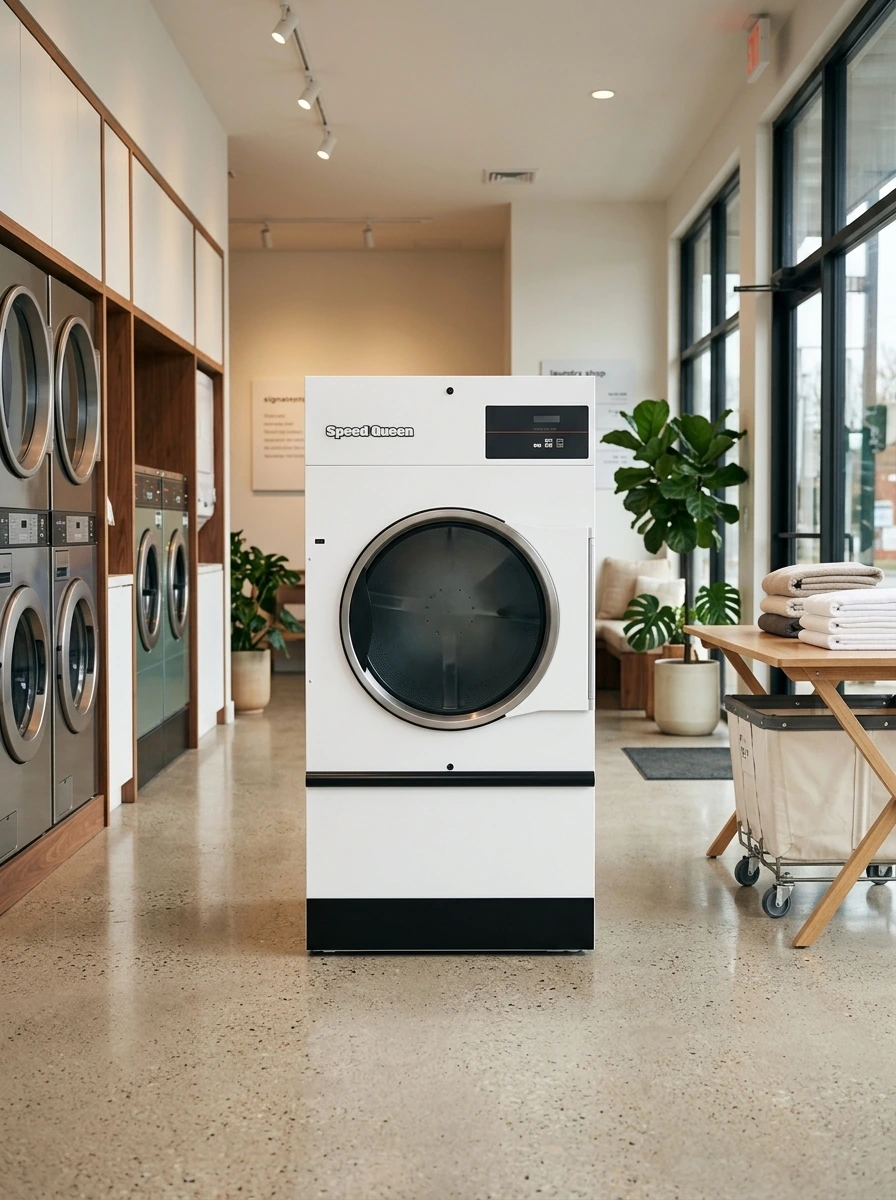 Speed Queen ST075 single-pocket dryer, one of the models covered by our Speed Queen laundry machine service