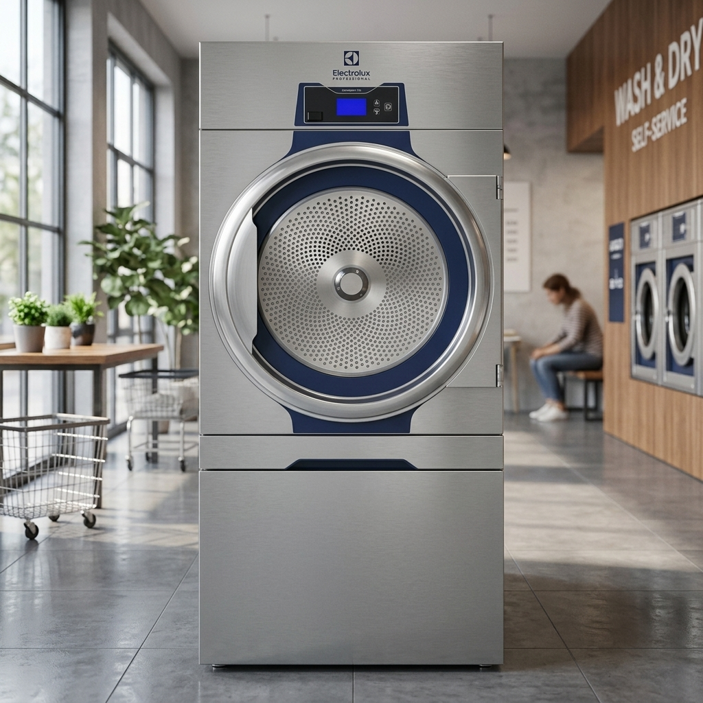 Electrolux TD6-20 commercial dryer maintained through Electrolux Laundry Machine Service by Laundry Sifu